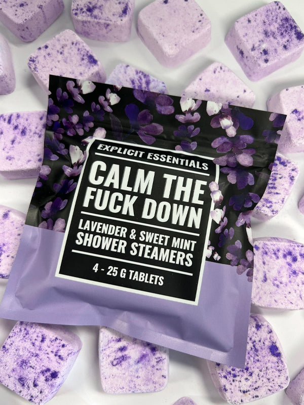 Shower Steamers: Calm TF Down Lavender & Sweet Mint (Bag of 4)