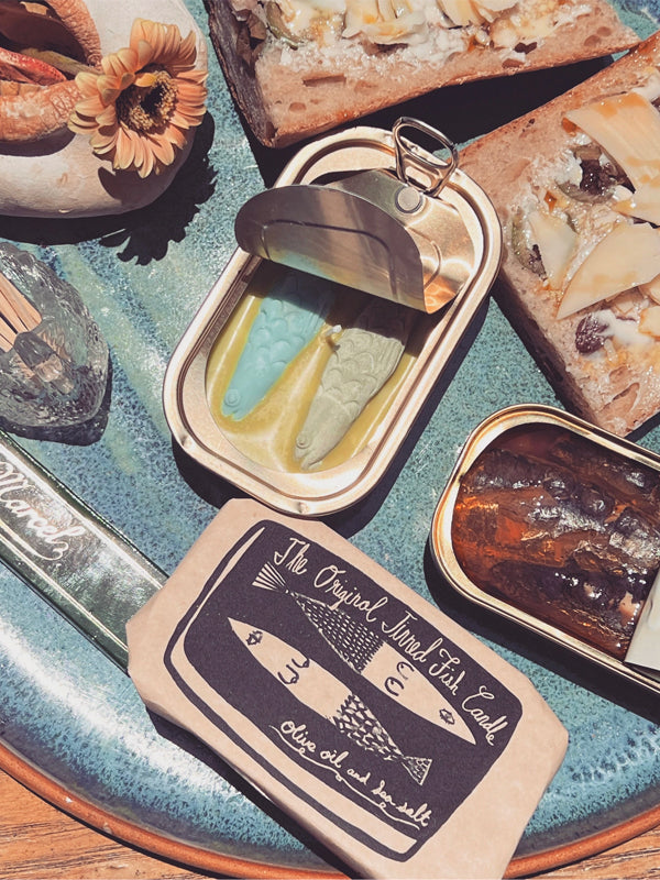 The Original Tinned Fish Candle: Sea Salt & Olive Oil (Assorted)