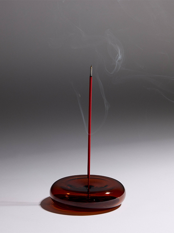Glass Incense Holder