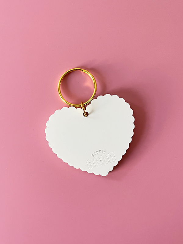Heart Keychain: Lana Del Rey