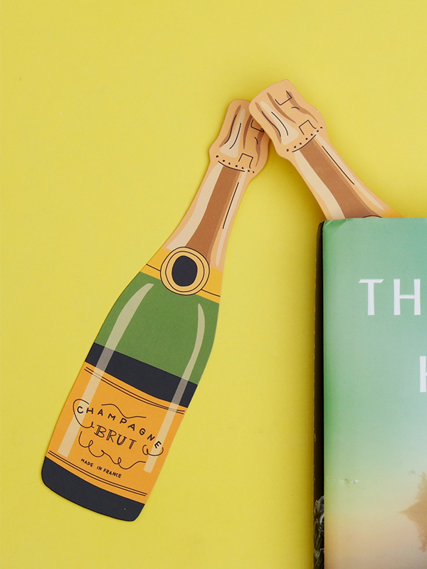 Champagne Bookmark