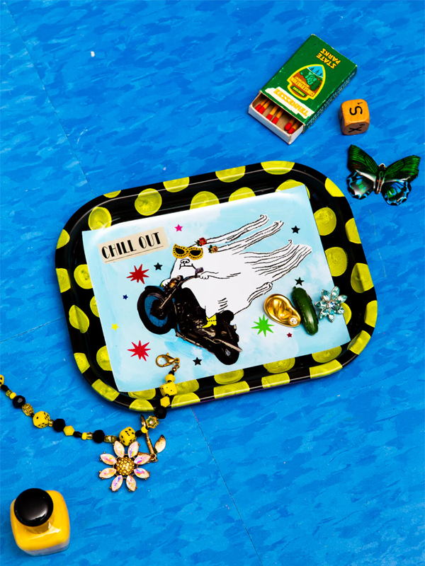 Chill Out Metal Tray