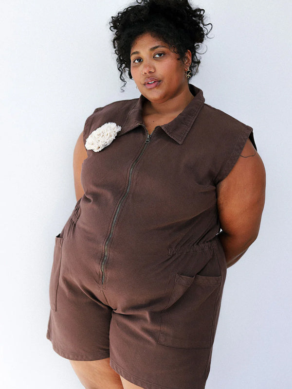 Noble Tank Suit: Chocolate