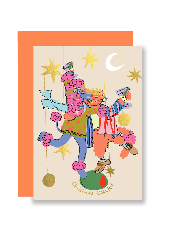 Christmas Cocktails Card