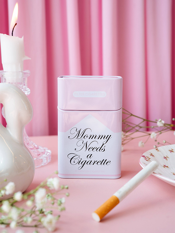 Tin Cig Case: Mommy