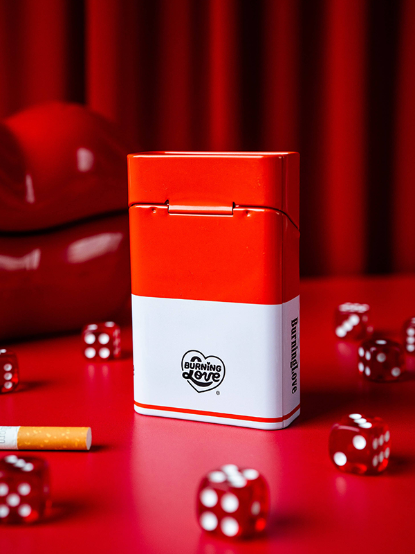 Tin Cig Case: Burning Love