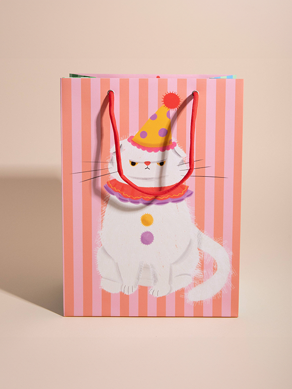 Pierrot the Cat Gift Bag