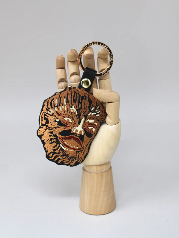 Werewolf Keychain: Copper