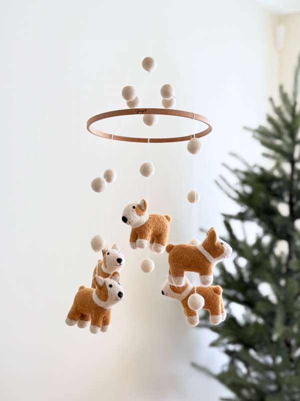 Baby Mobile: Corgi