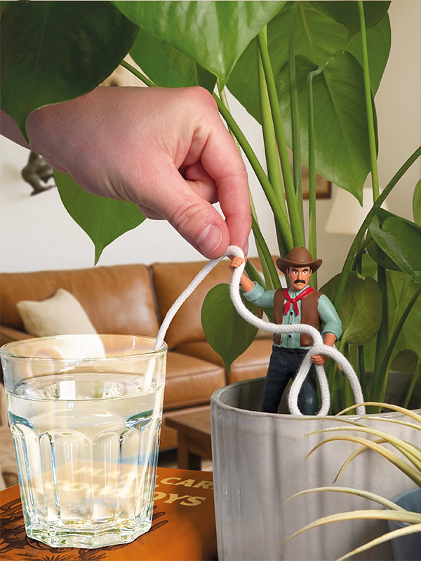 Waterin’ Wrangler Decorative Plant Waterer