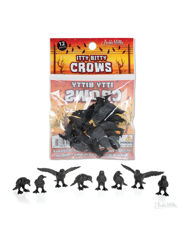 Itty Bitty Crows: Bag of 12