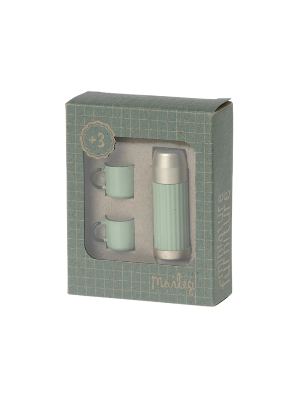 Thermos and Cups for Mouse: Mint