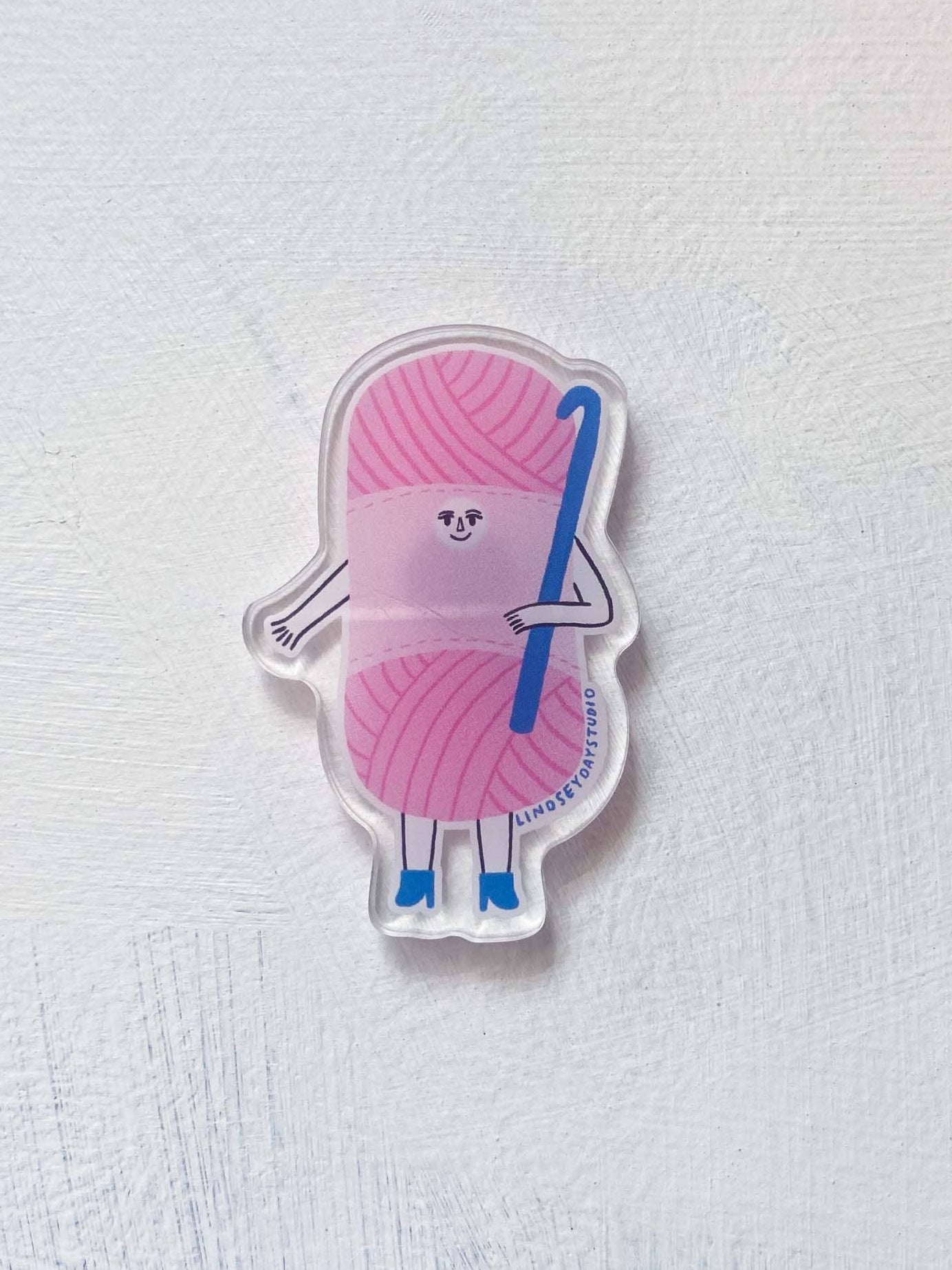 Crochet Friend Magnet