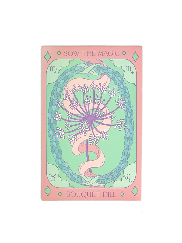 Bouquet Dill Tarot Seed Packet
