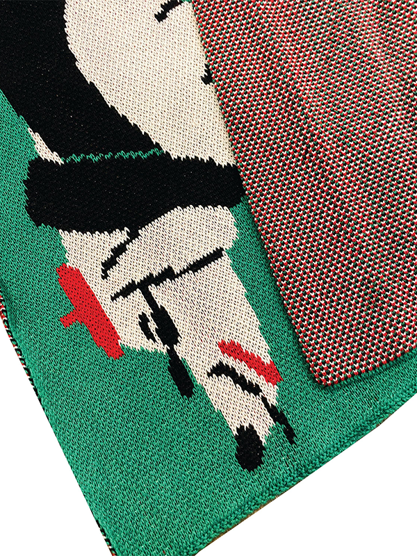 Cool Wiener Scarf: Green