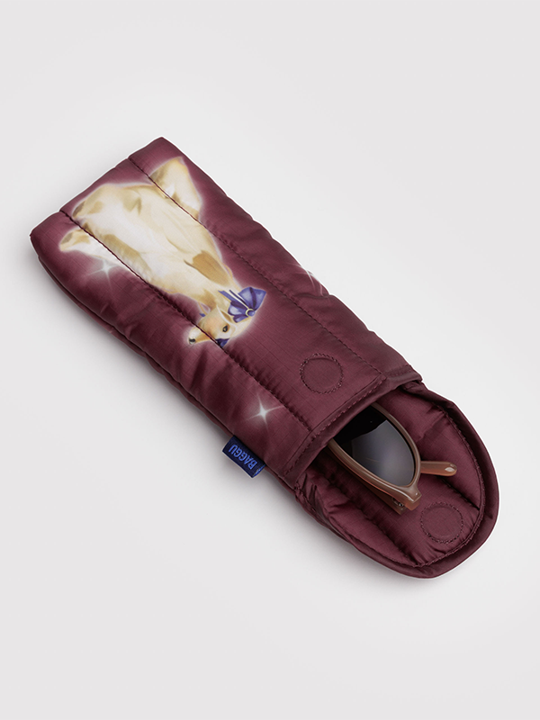 Puffy Glasses Sleeve: Fancy Dogs