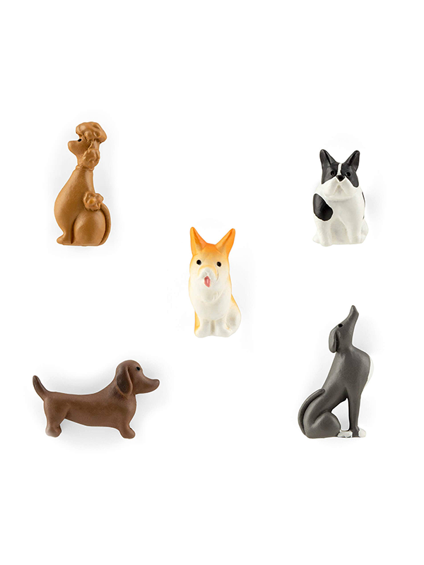 Dog Magnets: Set of 5