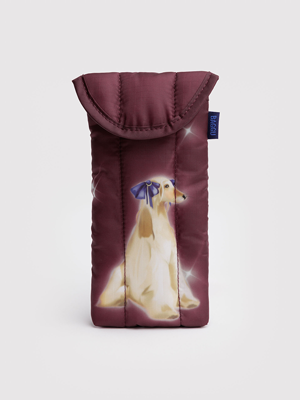 Puffy Glasses Sleeve: Fancy Dogs