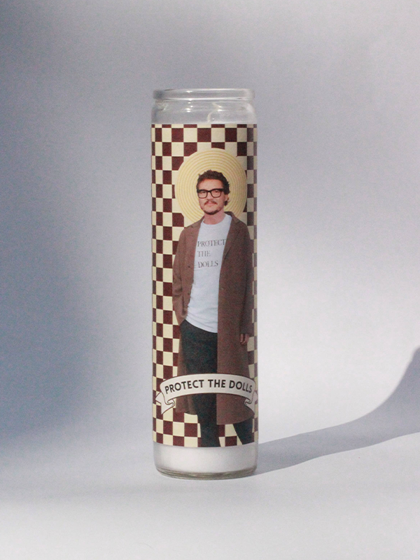 Celeb Candle: Pedro Pascal (Protect the Dolls)