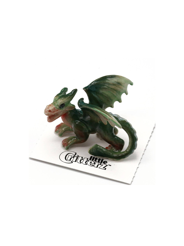 Porcelain Miniature: Draco Western Dragon