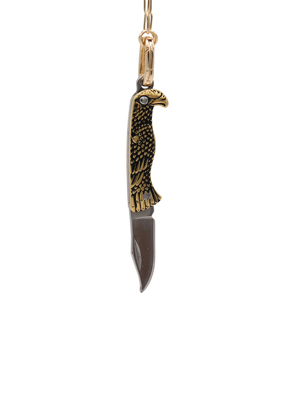 Mini Folding Knife Necklace: Eagle