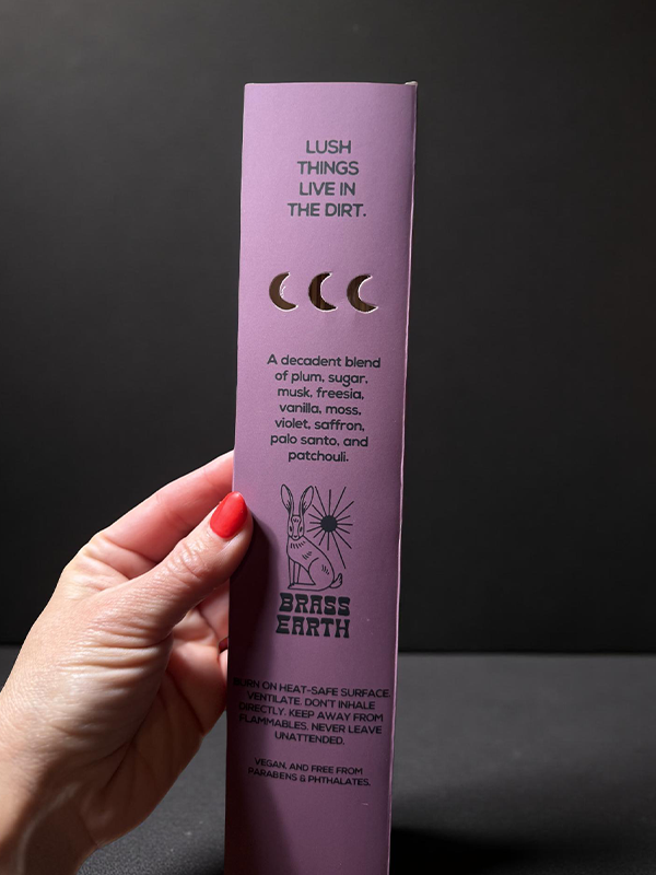 Luxe Handmade Incense: Velvet Earth