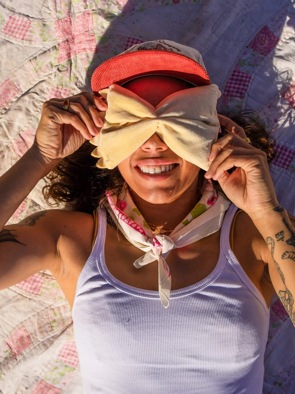 Comfort Food: Farfalle Pasta Eye Pillow