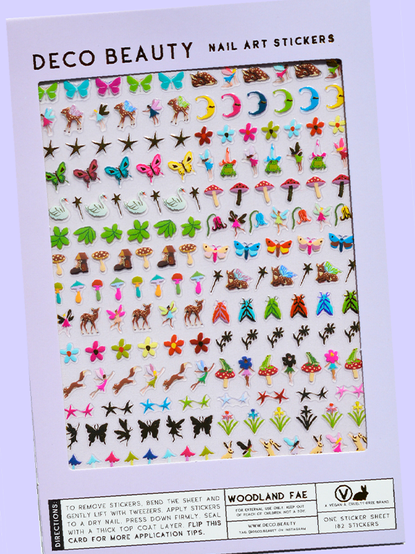 Woodland Fae Nail Art Stickers