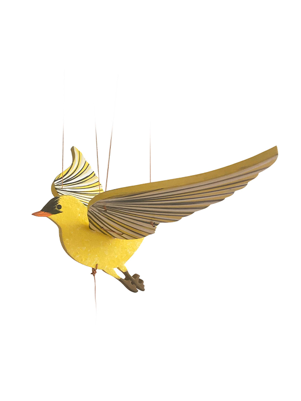 American Goldfinch Bird Flying Mobile