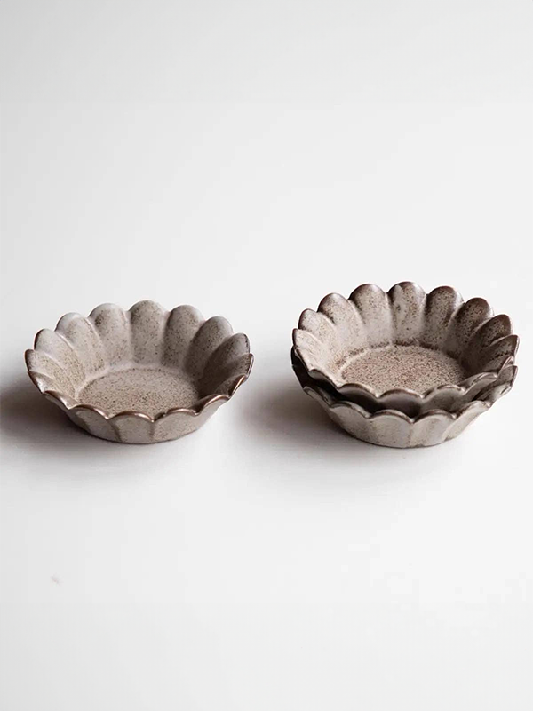 Flower Ceramic Pinch Bowl