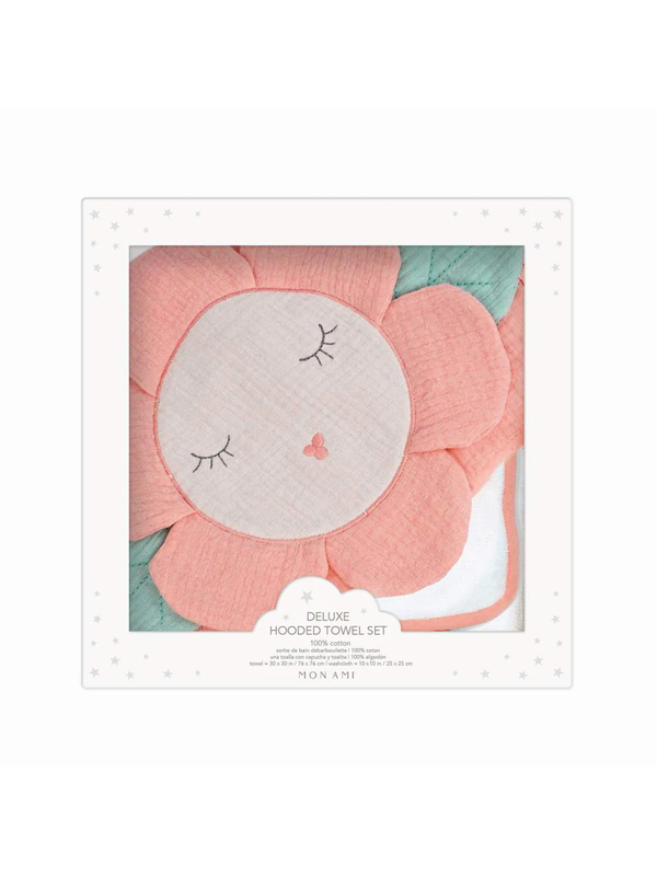 Petit Flower Towel and Washcloth Set