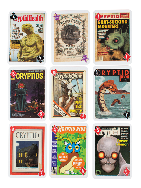 Cryptid Playing Card Set