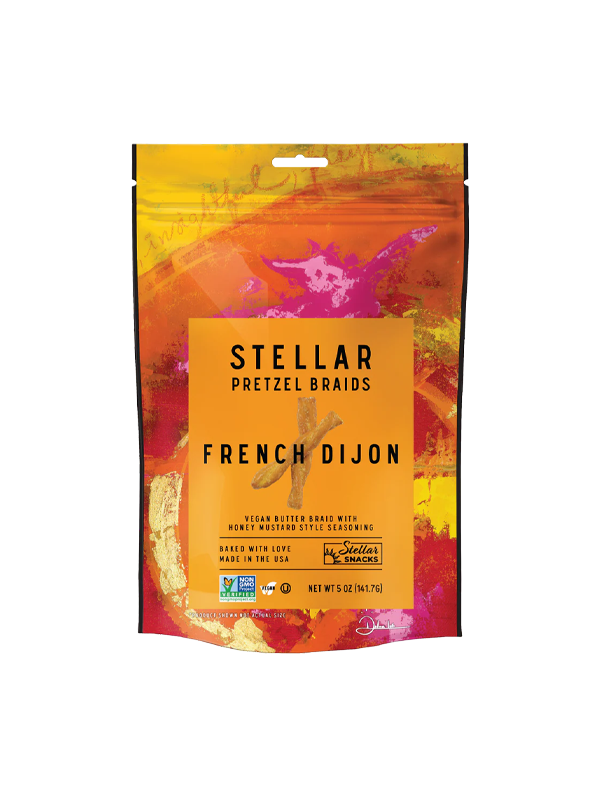 Stellar Pretzel Braids: French Dijon 5oz