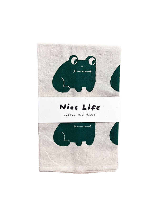 Frog Tea Towel