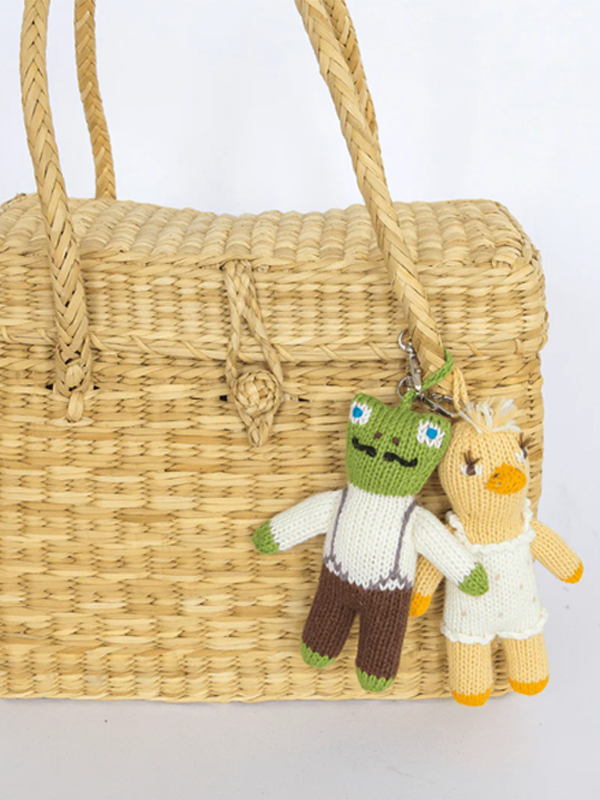 Knit Bag Charm: Lucille the Duck