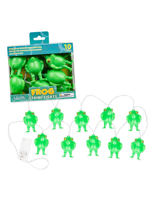 String Lights: Frogs
