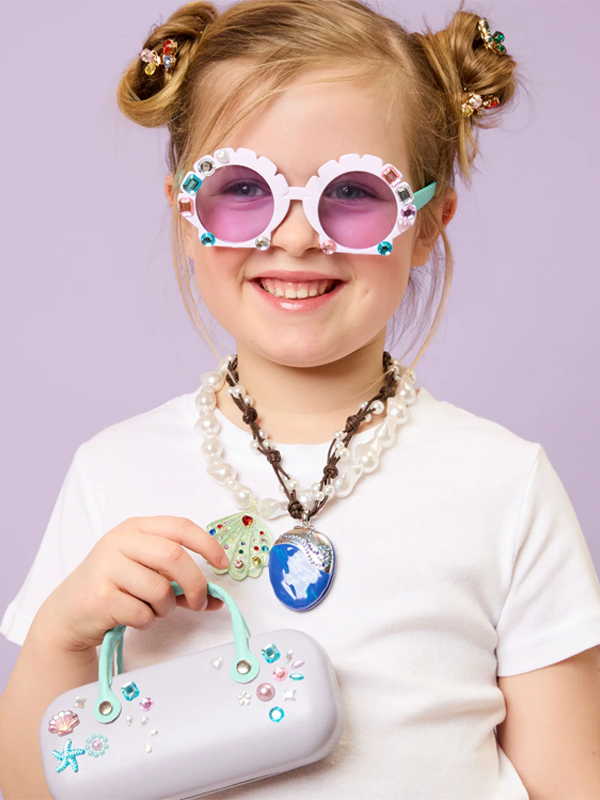 Mermaid Splash & Sparkle Gemify Sunglasses and Case
