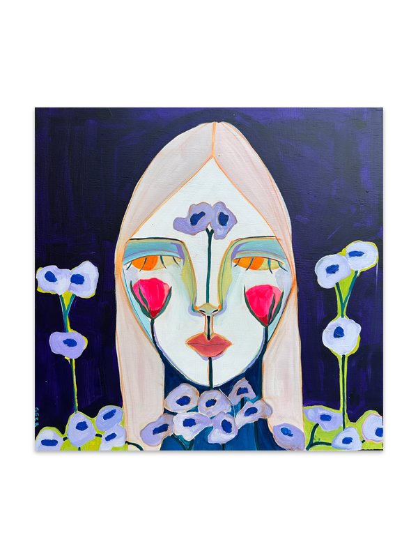 Ghost Orchid Print: 10 x 10