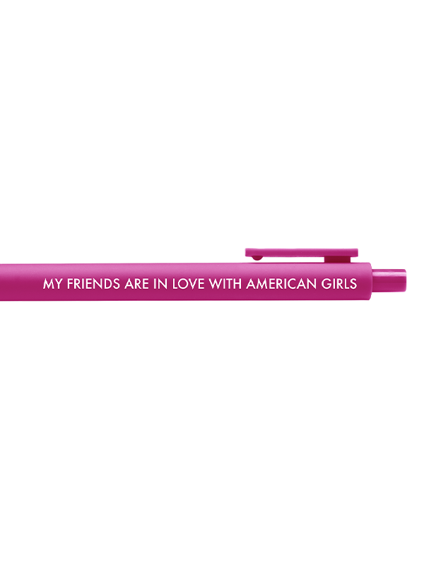 Friends Are In Love With American Girls Gel Pen