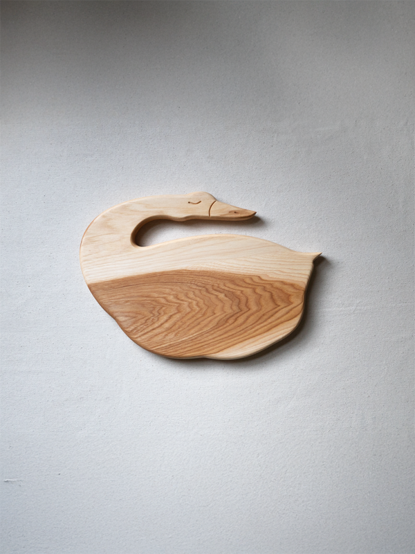 Sleeping Goose Wood Charcuterie Board: Assorted