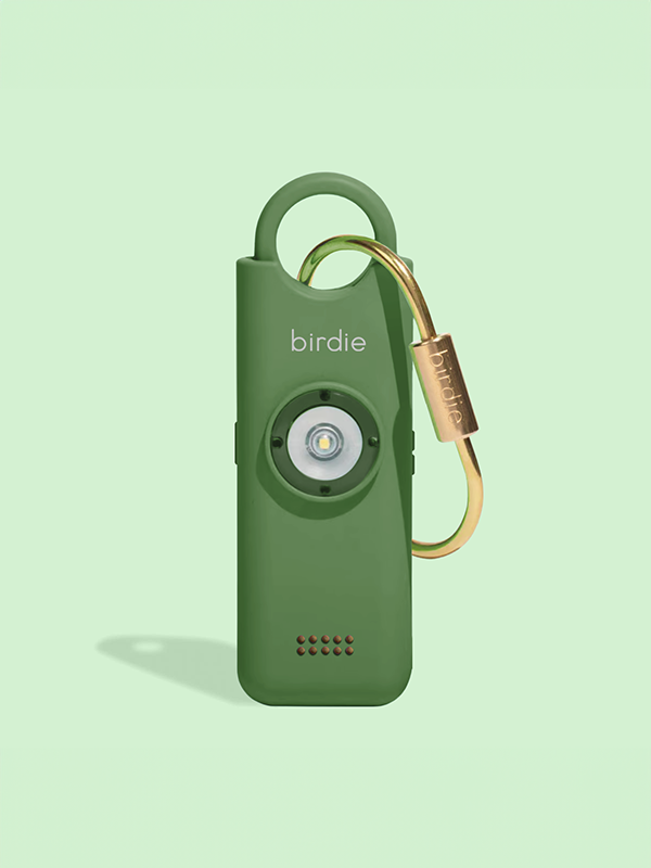 Birdie 3.0 Personal Safety Alarm: Forest Green