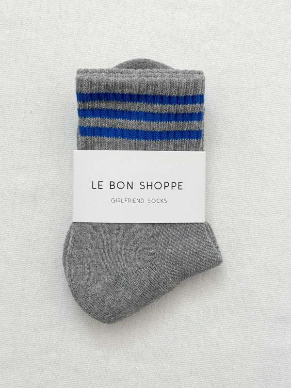 Girlfriend Socks: Grey