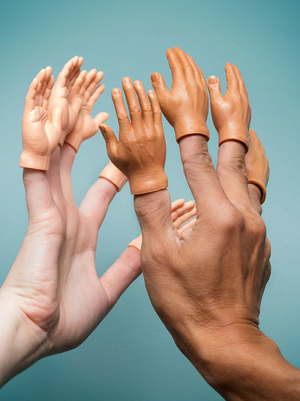 Finger Puppet: Hand (Single, Assorted)