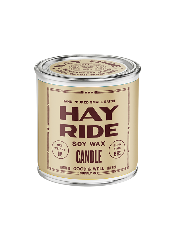 Hay Ride Soy Candle