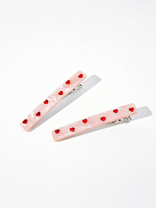 Sweetheart Alligator Clips: Ballet