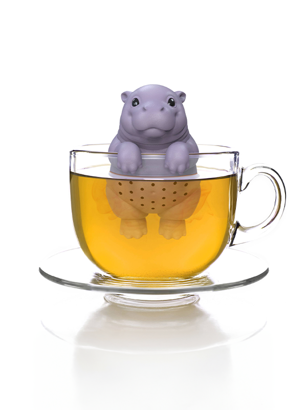 Sip'opotamus: Hippo Tea Infuser