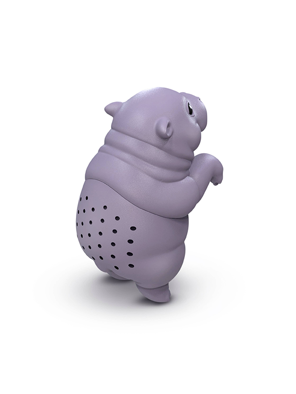 Sip'opotamus: Hippo Tea Infuser