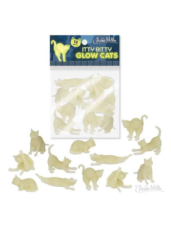 Itty Bitty Glow Cats: Bag of 12
