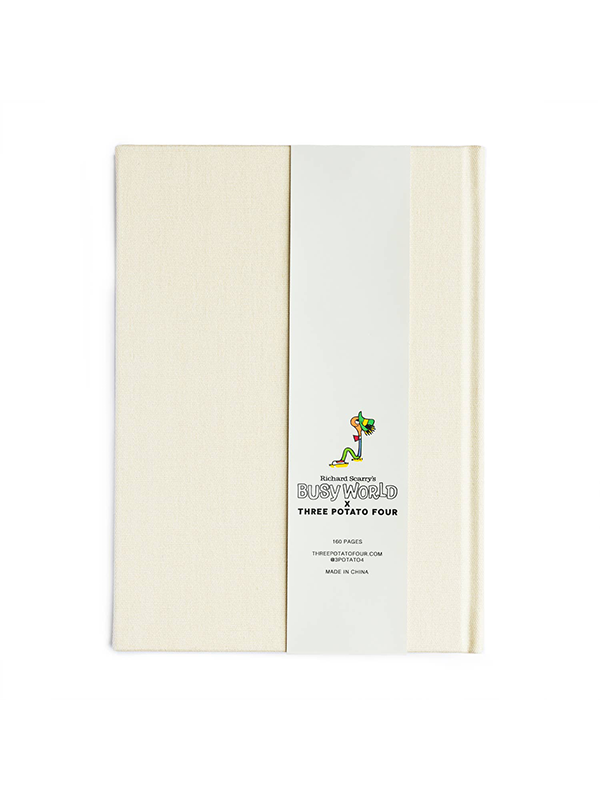 Richard Scarry Lowly Floral Embroidered Journal