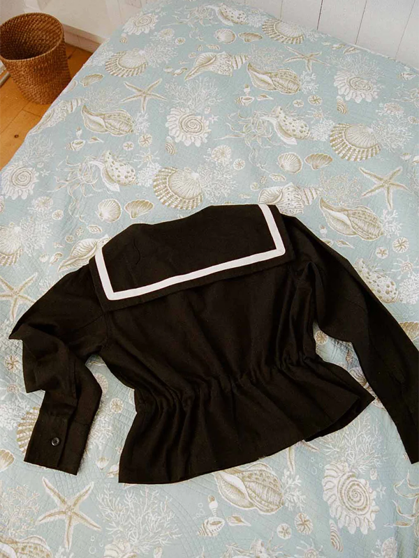Noble Sailor Jacket: Ash